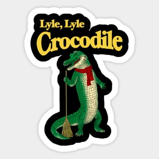 lyle lyle crocodile Sticker